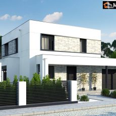 House project White flower
