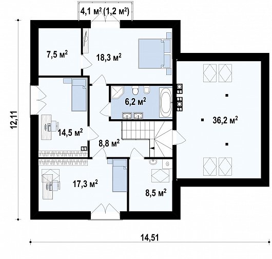 House project Gladiolus - Image 61